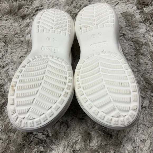 Platform Crocs Classic Clog - White - Picture 3 of 7